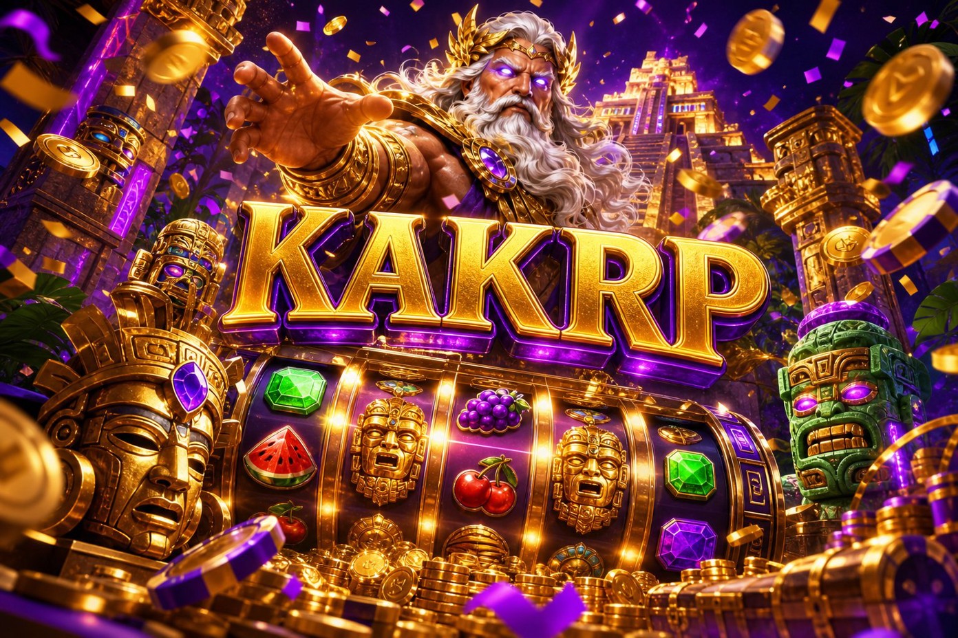 Tampilan halaman Wild Bounty Showdown di KAKRP dengan bonus deposit pertama