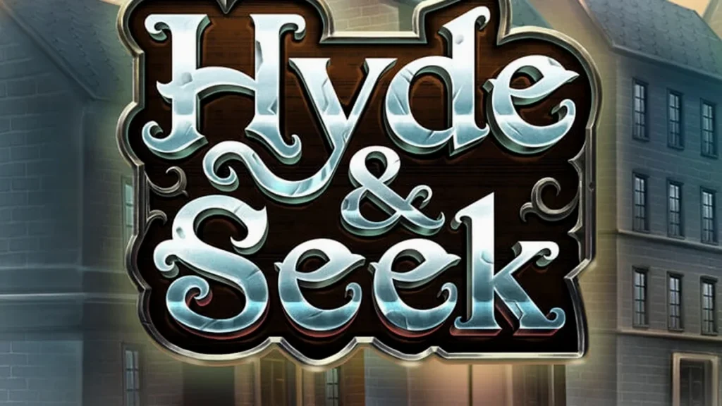 Tampilan layar permainan slot Hyde & Seek dengan tema Halloween
